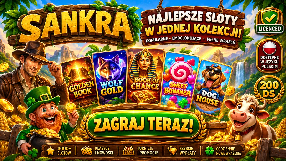 Sankra casino — najlepsze sloty w jednej kolekcji